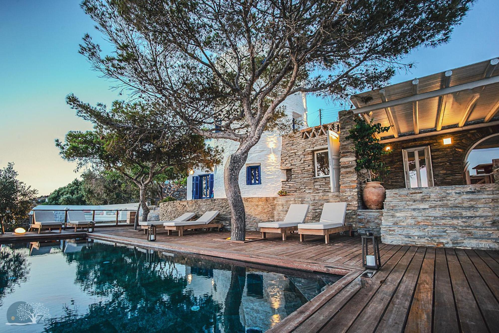 Bed and Breakfast Zen Blue Mills Koundouros Exterior foto